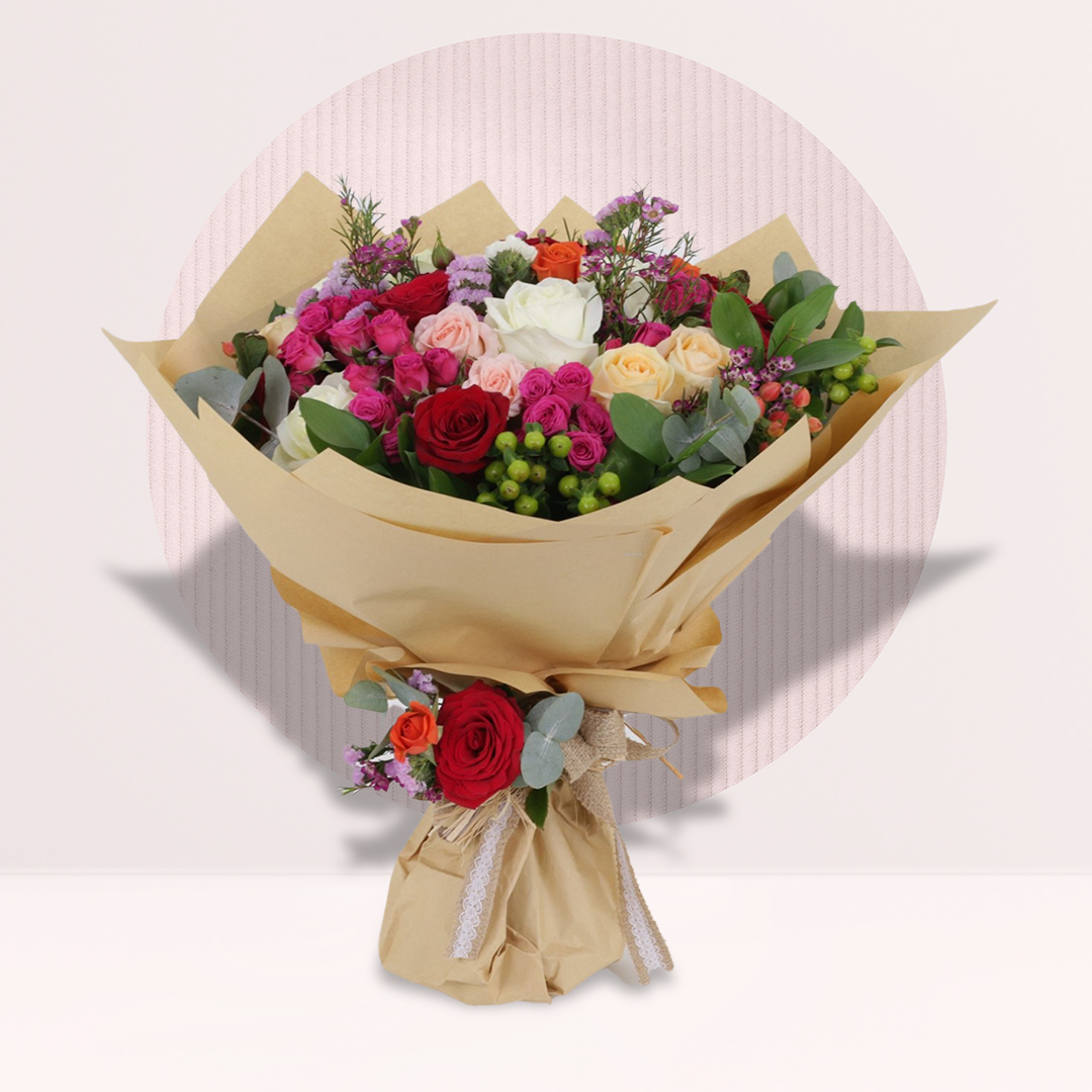 Shop Charming Flowers Bouquet | Flower Delivery KL | Weng Hoa