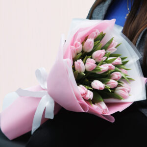 Pink Tulip Bouquet