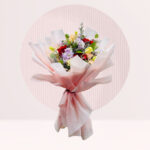 order flower bouquet with roses online