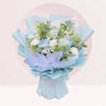 buy blue roses bouquet oline